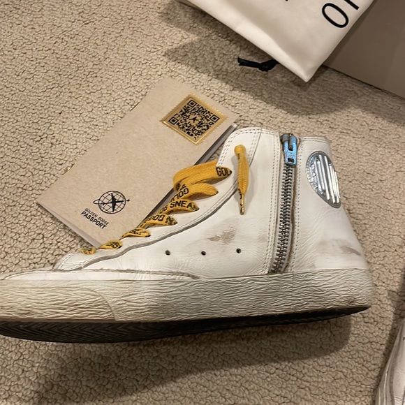 Golden Goose | Shoes | Euc Condition Golden Goose Francy  EUC condition  francy sneakers with yellow laces sz 37 $600